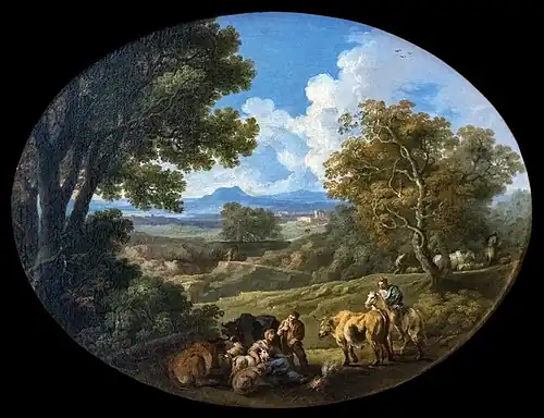 Andrea Locatelli, Landschaft.