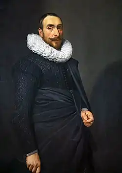 Michiel Jansz. van Mierevelt, Porträt eines Mannes.