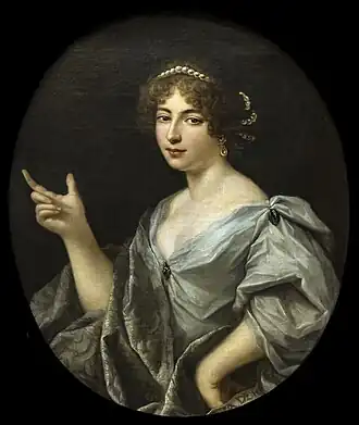 Pierre Mignard, Porträt einer Hofdame.