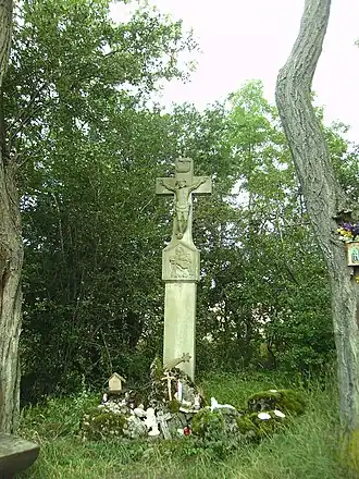 Wegekreuz (18. Jahrhundert) in Brudermannsfeld bei Bebelsheim