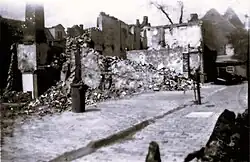 Beckergrube; Nr.&nbsp;28 nach dem Bombenangriff 1942