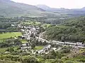 Beddgelert vom Mynydd Sygun