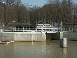 Beginn am Markkleeberger Wehr