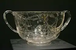 Kantharos aus Bergkristall