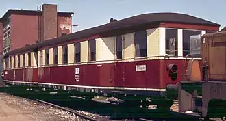 beide als Beiwagen im Bw Saalfeld, 1979