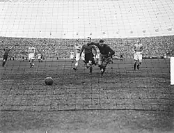 Foto eines Fußballspieles