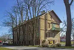 Ehemaliges Verwaltungsgebäude der Eisenbahn