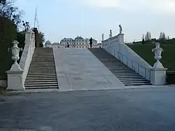 Kutschenauffahrt, u.&nbsp;a. Wöllersdorfer Stein, Kaiserstein