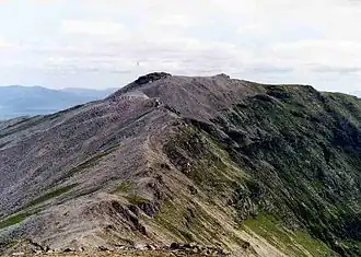 Blick zum Ben More Assynt vom benachbarten Conival