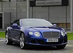 Bentley Continental GTC, geschlossen (2011–2015)