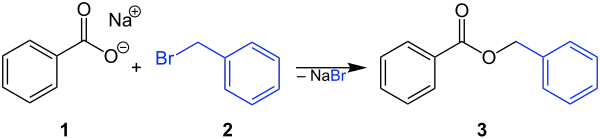 Benzylester-Synthese