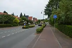 Straße in Berg en Dal