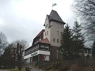 Berggasthaus auf dem Pfaffenberg