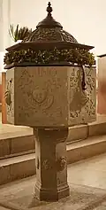 Renaissance-Taufstein von 1662
