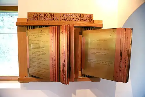 Bergopfer-Verzeichnis (ab 2010)