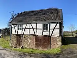 Fachwerk-Nebengebäude