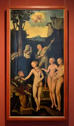 Das Urteil des Paris (Cranach Werkstatt)
