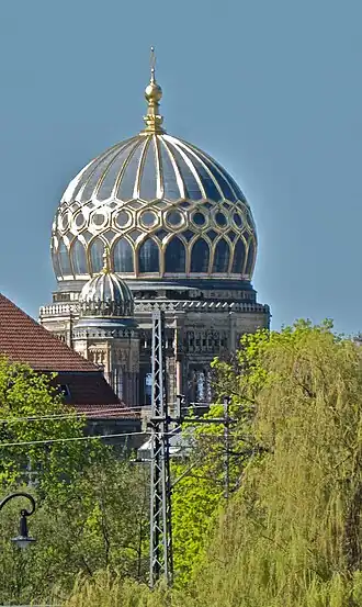 Bild 5: Kuppel der Neuen Synagoge (Berlin-Mitte, 1863)
