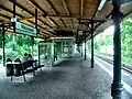Bahnsteig an der Wannseebahn (Linie&nbsp;S1)