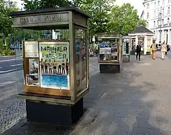 Cinema Paris Schaukästen am Kurfürstendamm, 2010