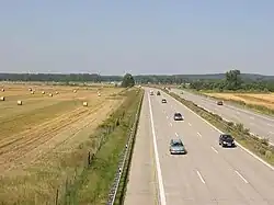 Südlicher Berliner Ring zwischen Ludwigsfelde und Dreieck Nuthetal