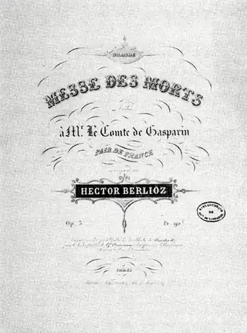 Berlioz Requiem 1838