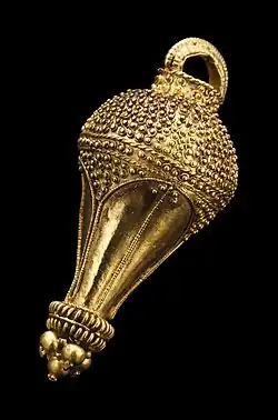 Nahaufnahme der Berlocke aus Darzau