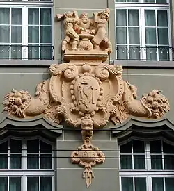 Wappen der Zunftgesellschaft zu Schmieden in Bern