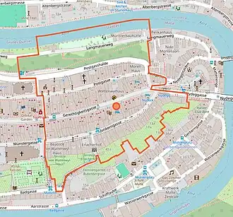 Karte von Weisses Quartier