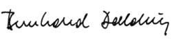 Unterschrift Daldrups