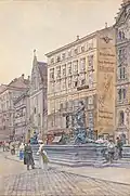 Donnerbrunnen in Wien (1908)
