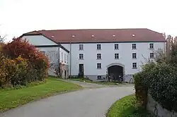 Die ehemalige Zuckerfabrik beherbergt ein Café