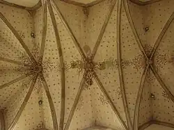Deckengewölbe im Chor