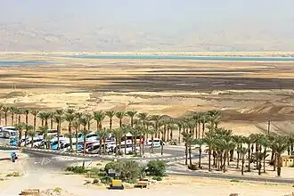 Besucherparkplatz unterhalb der Festung (2015)