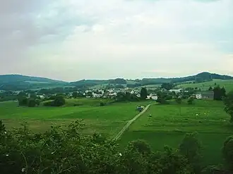 Bettel (gesehen von Roth an der Our aus)