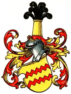 Wappen derer von Bevern im Wappenbuch des Westfälischen Adels