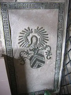 Grabplatte des Johann von Hanau-Lichtenberg