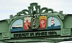 1904, Alte Geestebrücke Bremerhaven