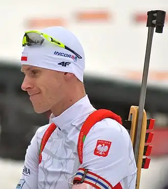 Łukasz Szczurek bei der EM 2017