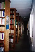 Die Klosterbibliothek der Kapuziner Innsbruck vor dem Umbau 1993/94