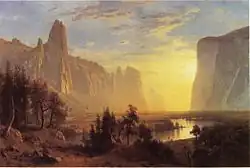 Albert Bierstadt: Yosemite Valley, Yellowstone Park, 1868