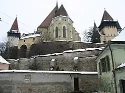 Hochgotische Wehrkirche in Birthälm, Siebenbürgen