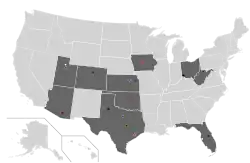 Ausdehnung der Big 12 Conference