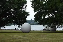 Giant Pool Balls (Münster, 1977)