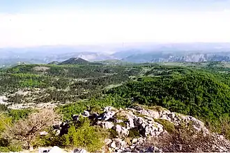 Blick über das Bijela gora