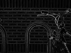 Normalisierte Gradientengröße des Sobel-Operators