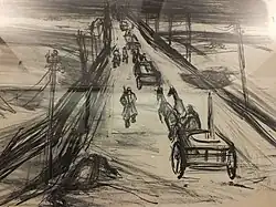 Heerstraße, 1937 (Sammlung Maike Bruhns)