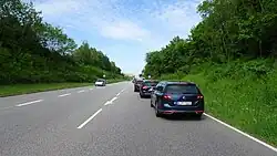 Verkehrsstau bei Mölln am 23. Mai 2022