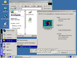 Bildschirmausdruck von Windows 2000 Professional