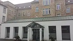 Haupteingang des Bildungshauses St. Bernhard